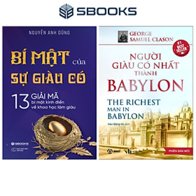 Sách Combo 2 Cuốn: Bí Mật Của Sự Giàu Có + Người Giàu Nhất Có Nhất Thành Babylon - SBOOKS