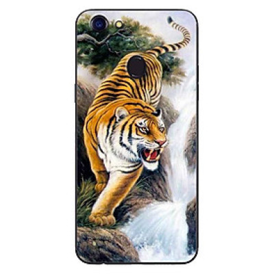 Ốp Lưng in cho Oppo F5 - F5 Youth Mẫu Nền Hổ Mẫu 2 - Hàng Chính Hãng