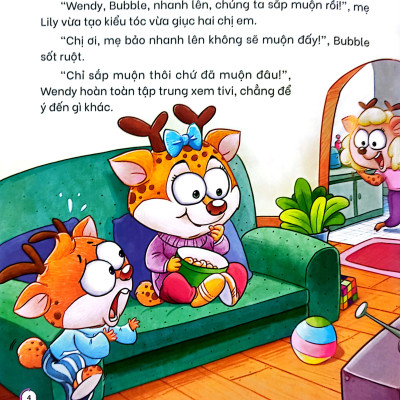 Rèn Luyện Kỹ Năng Sống Cho Trẻ 2-10 Tuổi - Dạy Bé Quản Lý Thời Gian - Wendy Lề Mề