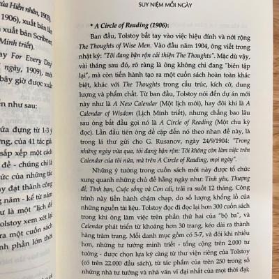 Suy niệm mỗi ngày - Lev Tolstoy - Đỗ Tư Nghĩa dịch