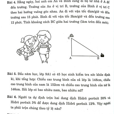 Các Bài Toán Thực Tế - Liên Môn Ôn Luyện Thi Tuyển Sin Toán 9 Vào 10