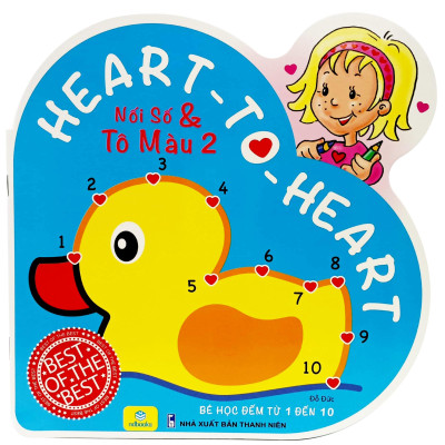 Heart To Heart - Nối Số Và Tô Màu 2