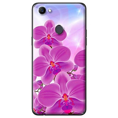 Ốp lưng cho Oppo F7 NỀN HOA LAN 3 - Hàng chính hãng