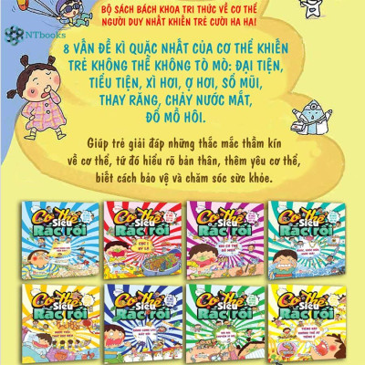 Sách Cơ Thế Siêu Rắc Rối - Rối Bời Chuyện Xì Hơi (Dành cho trẻ em từ 5-12 tuổi)