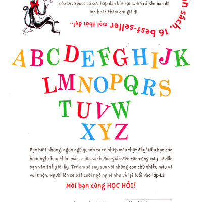 Dr. Seuss’s ABC – Bảng Chữ Cái Tiếng Anh Của Dr.Seuss ( Tặng Kèm Bookmark Tuyệt Đẹp )