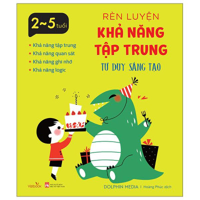 Sách - Rèn Luyện Khả Năng Tập Trung - Tư Duy Sáng Tạo