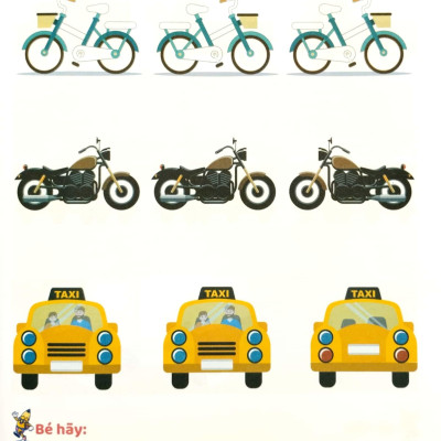 Math Kids Toán Tư Duy (Bé Chuẩn Bị Vào Lớp 1 Biên Soạn Theo Chương Trình Mới)