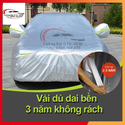 [TOYOTA FORTUNER] Bạt Phủ Ô Tô Vải Dù Oxford, Tráng Nhôm Cao Cấp, Áo Trùm Bảo Vệ Xe TOYOTA FORTUNER, Bạc Phủ Trùm Chống Nóng Chống Mưa, Chống Xước Xe, Bạt Của Xưởng Được May Theo Kích Cỡ Xe, Cam Kết Vừa Xe, Bền Và Đẹp Tới 2 Năm