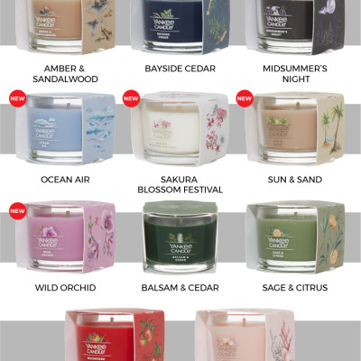 Nến ly mini Yankee Candle (37g) - Amber & Sandalwood