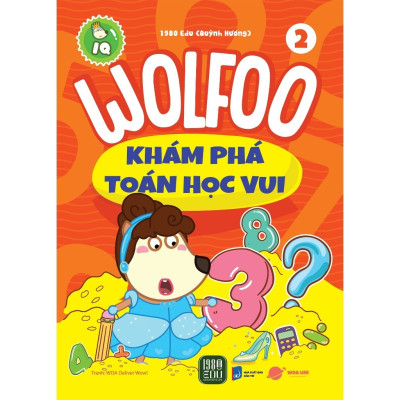 Combo 4 Cuốn Dành Cho Thiếu Nhi:  WOLFOO Khám Phá Toán Học Vui ( Sách Rèn Luyện Tư Duy Phát Triển Trí Tuệ )