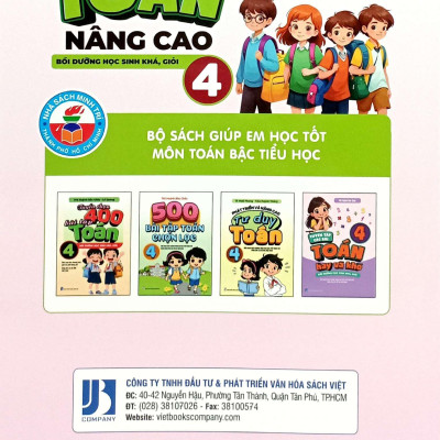 Sách - Toán Nâng Cao 4 - Bồi Dưỡng Học Sinh Khá, Giỏi