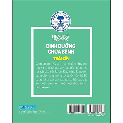 Sách - Dinh Dưỡng Chữa Bệnh - Trái Cây - First News