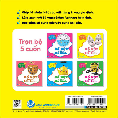 Combo Bộ 5 Cuốn: Bách Khoa Toàn Thư Cho Bé - Đồ Vật Trong Gia Đình