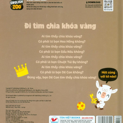 English Zoo - Song Ngữ Anh-Việt Phát Triển Ngôn Ngữ - Đi Tìm Chìa Khóa Vàng - Finding Golden Key