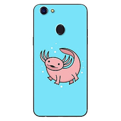 Ốp Lưng in cho Oppo F5 - F5 Youth Mẫu Cá Cửu Sừng Hồng - Hàng Chính Hãng