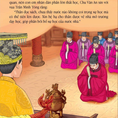 Tranh Truyện Lịch Sử Việt Nam: Chu Văn An