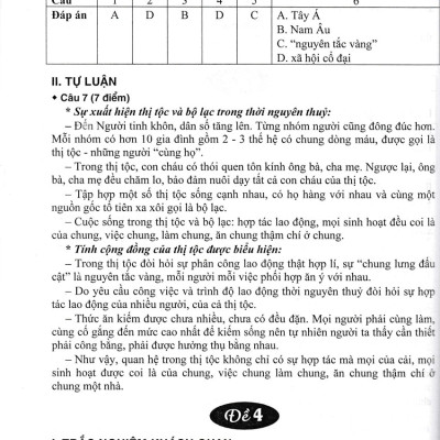 Sách tham khảo- Bộ Đề Kiểm Tra Trắc Nghiệm Và Tự Luận Lịch Sử 10 (Biên Soạn Theo Chương Trình GDPT Mới)_HA