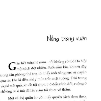 Sách - Danh Tác Văn Học Việt Nam - Nắng Trong Vườn (Tái Bản 2024)