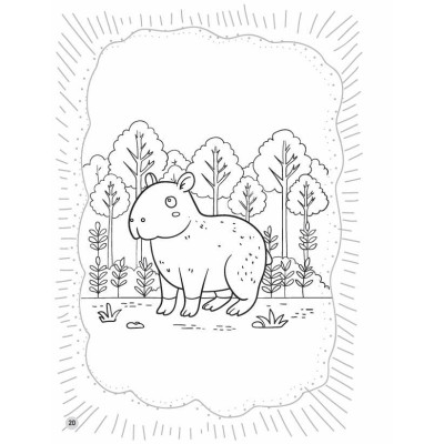 Sách - Bé Tô Màu Capybara - Bộ Trưởng Bộ Ngoại Giao - Cuộc Sống Muôn Màu - Tặng Kèm Sticker - Việt Thư