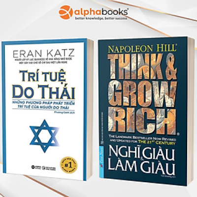  Combo Trí Tuệ Do Thái + Nghĩ Giàu Làm Giàu (First News)