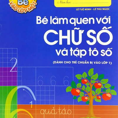 Bé vào lớp một ( Bộ túi 8 cuốn) - Tái Bản