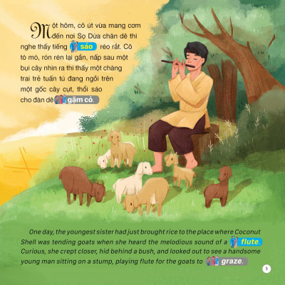 Truyện Cổ Tích Việt Nam (Song Ngữ Việt-Anh) - Sọ Dừa