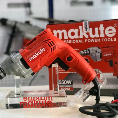 MÁY KHOAN ĐIỆN 550 W MAKUTE ED002 RED- HÀNG CHÍNH HÃNG