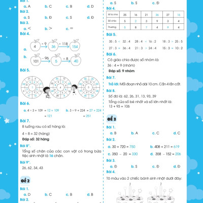 Bộ Đề Ôn Luyện Và Kiểm Tra Toán 3 - MEGA