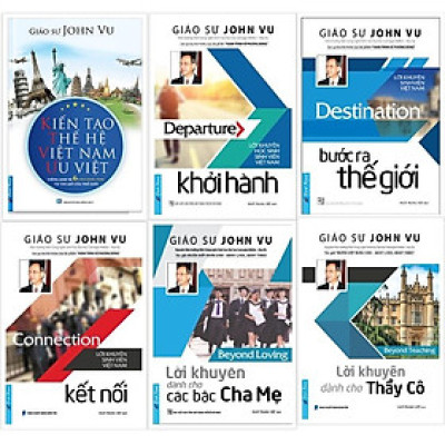 Sách - Combo Giáo Sư John Vũ (6 cuốn) - First News