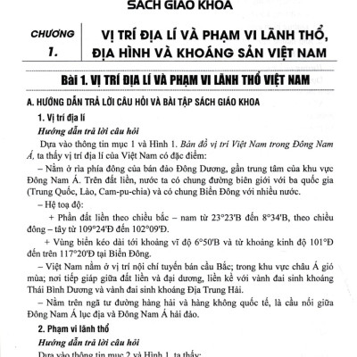 Hướng Dẫn Trả Lời Câu Hỏi Và Bài Tập Địa Lí Lớp 8 (Bám Sát SGK Kết Nối Tri Thức Với Cuộc Sống) _HA