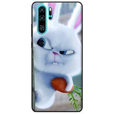 Ốp in cho Huawei P30 Pro Thỏ Trắng Nhăn Mặt - Hàng chính hãng