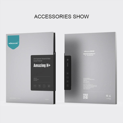 Kính cường lực AGC 9H cho iPad Air 6 11 inch M2 / Air 6 13 inch M2 2024 hiệu Nillkin Amazing H+ Pro (mỏng 0.2 mm, vát cạnh 2.5D, chống trầy, chống va đập) - Hàng nhập khẩu