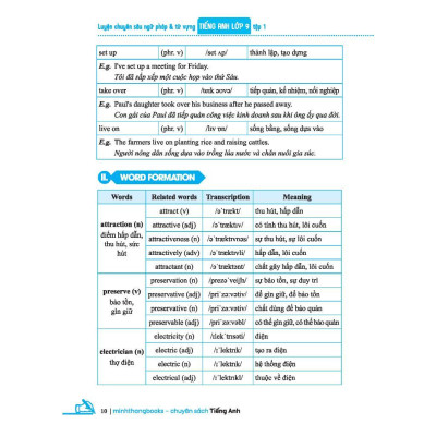 Sách - Global Success - Luyện Chuyên Sâu Ngữ Pháp Và Từ Vựng Tiếng Anh Lớp 9 - Tập 1 - Minh Thắng