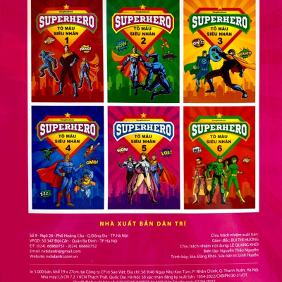 Superhero - Tô Màu Siêu Nhân 5