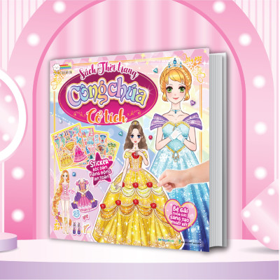 Sách Thời trang Công chúa Cổ tích (4 trang stickers)