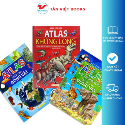 Sách - Atlas Động Vật Cho Bé - Ana Doblado - Tân Việt Books