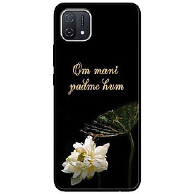 Ốp lưng dành cho Oppo A16K - Oppo A36 / A76 - Oppo Reno 7z 5G - Om Mani Cánh Sen Trắng