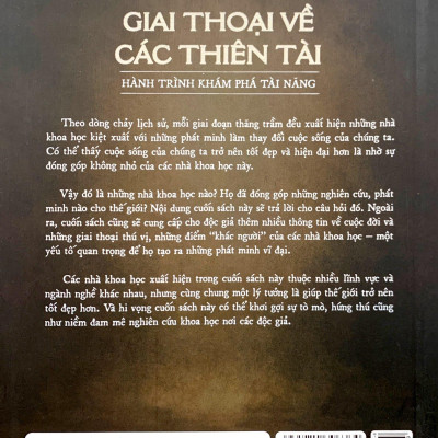 Giai Thoại Về Các Thiên Tài - Hành Trình Khám Phá Tài Năng