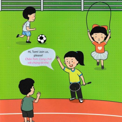 5 Phút Mỗi Ngày - Bộ Sách Tiếng Anh Đầu Tiên Cha Mẹ Dạy Bé - Thể Thao (Tái Bản 2022)