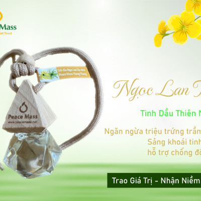 Tinh Dầu Tự Nhiên Peace Mass Ngọc Lan Tây 8ml