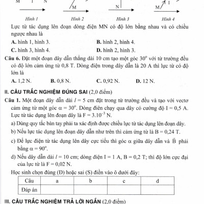 Đề Kiểm Tra, Đánh Giá Vật Lí 12 (Bám Sát SGK Kết Nối Tri Thức Với Cuộc Sống) - HA