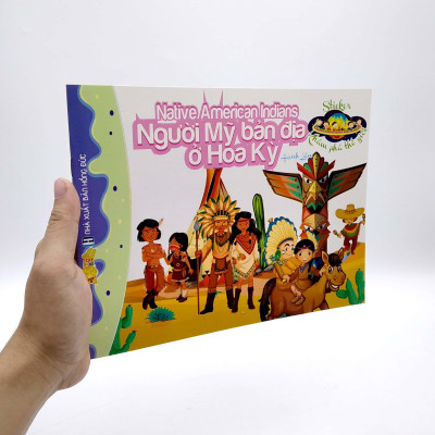 Sticker Khám Phá Thế Giới - Người Mỹ Bản Địa Ở Hoa Kỳ