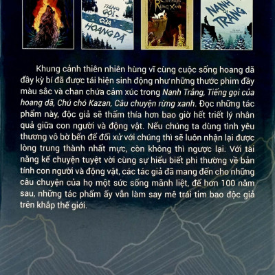Bộ Sách Về Miền Hoang Dã (Bộ 4 Tập)