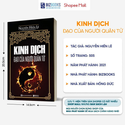 Sách - Kinh Dịch - Đạo Của Người Quân Tử Nguyễn Hiến Lê -  Triết Lý Và Kinh Nghiệm Hàng Ngàn Năm Của Văn Minh Á Đông - MCBooks