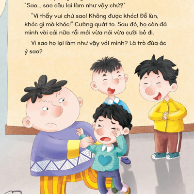Sách Kỹ Năng Phòng Tránh Bắt Nạt Và Bạo Lực Học Đường - Mình Không Thích Bị Đẩy Ngã
