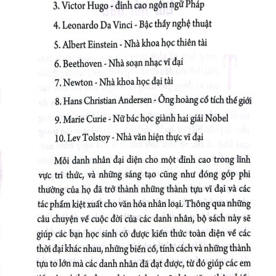 Kể Chuyện Thiên Tài Nổi Tiếng - Hans Christian Andersen- Ông Hoàng Cổ Tích Thế Giới