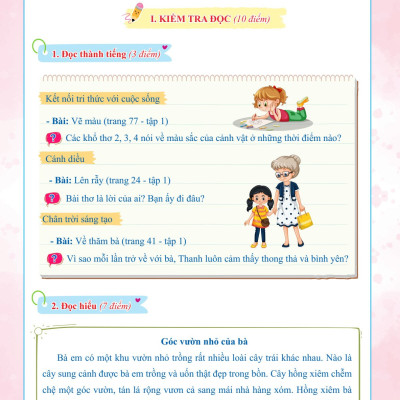 Sách - Ôn hè Tiếng Việt 4 (Dành cho học sinh lớp 4 lên lớp 5)