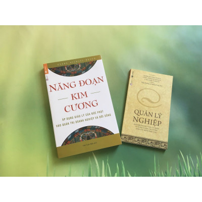 Combo Sách Năng Đoạn Kim Cương+ Quản Lý Nghiệp ( Tái Bản 2021 )