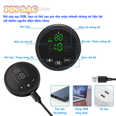 Thảm massage bàn chân xung điện Nikio NK-106 có 12 chế độ, 19 cường độ matxa, thúc đẩy lưu thông máu, giảm tê bì và đau mỏi chân hiệu quả