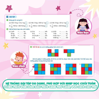 Sách - Phiếu Bài Tập Cuối Tuần Toán 4 - Megabook